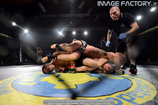 2013-05-04 Milano in the cage 2013 - Mixed Martial Arts 0414 Elia Madau-Mattia Siri